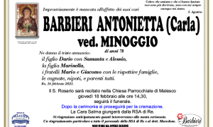 ANNUNCIO BARBIERI Antonietta