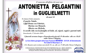 ANNUNCIO Antonietta Pelgantini