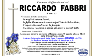 ANNUNCIO fABBRI riccardo