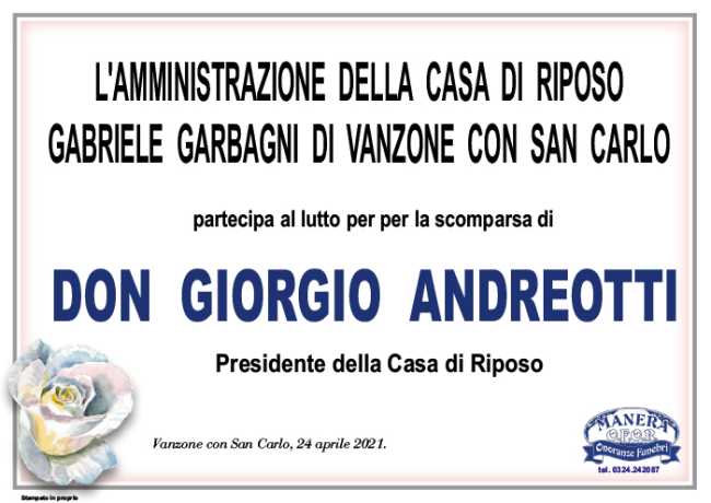 ANN CASA DI RIPOSO DON