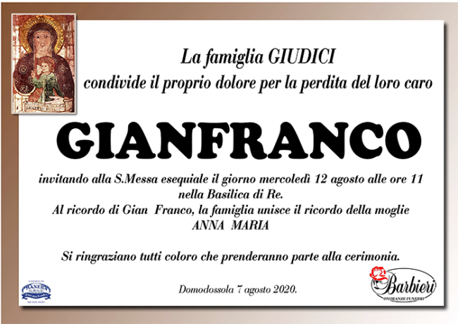 ANN Giudici gianfranco