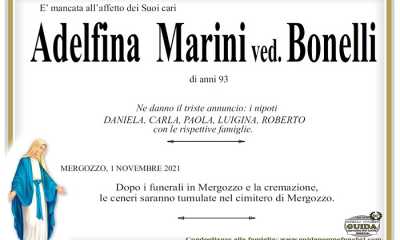 Adelfina Marini ved. Bonelli