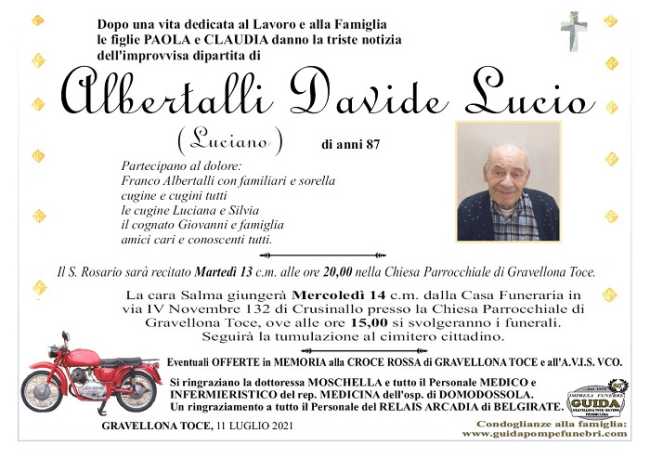 Albertalli Davide Lucia Luciano