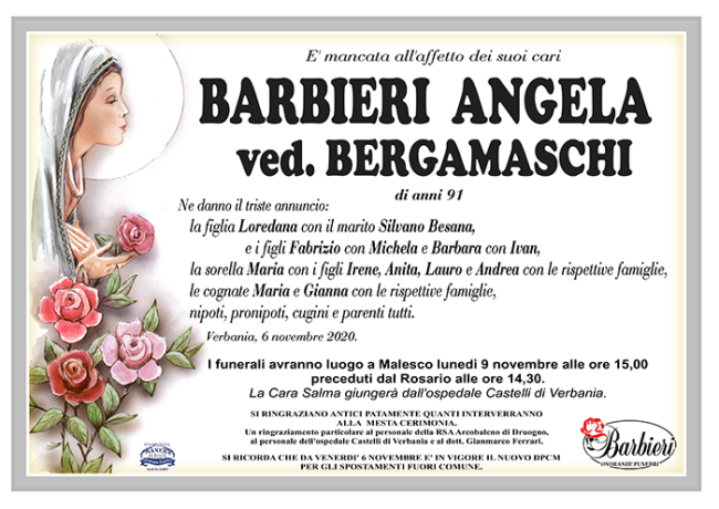 Annuncio Barbieri Angela