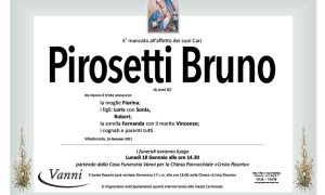 Annuncio mod. 408 Pirosetti