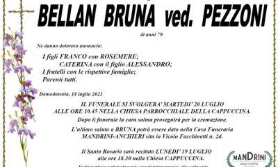 Bellan Bruna ved. Pezzoni