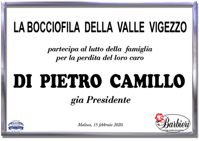 Bocciofila Malesco camillo