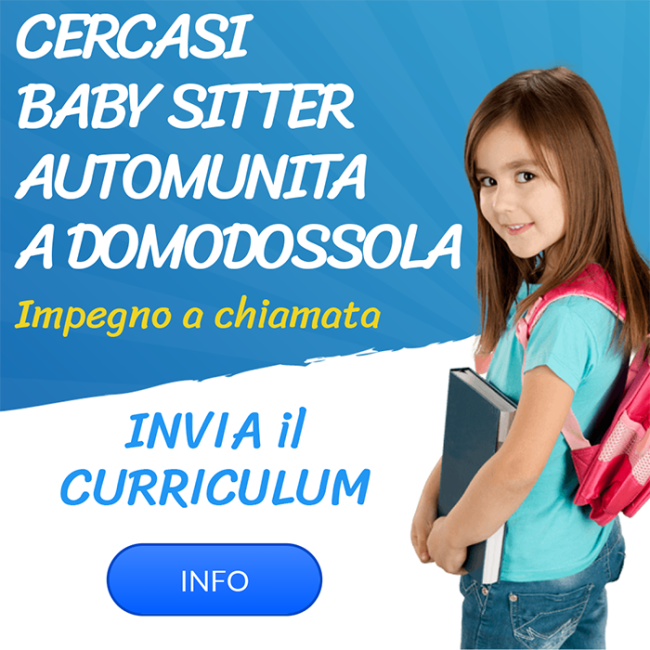 CERCASI BABY SITTER