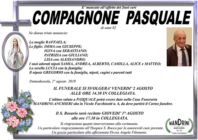 COMPAGNONE PASQUALE