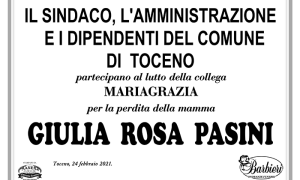 COMUNE DI TOCENO Pasini Giulia Rosa