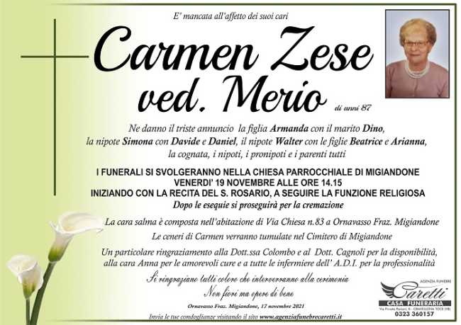 Carmen Zese