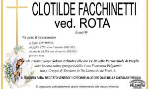 Clotilde Facchinetti ved. Rota