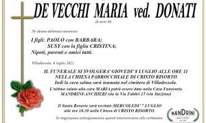 DE VECCHI MARIA ved. DONATI