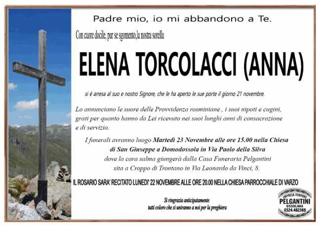 Elena Torcolacci Anna