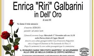 Enrica Riri Galbarini in dellOro