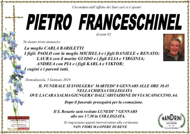 FRANCESCHINEL PIETRO