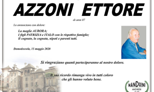 FUNEBRE AZZONI ETTORE