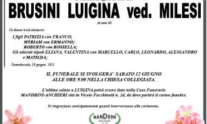 FUNEBRE BRUSINI LUIGINA