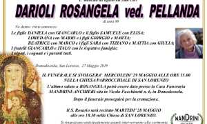 FUNEBRE DARIOLI ROSANGELA