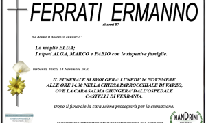 FUNEBRE FERRATI ERMANNO