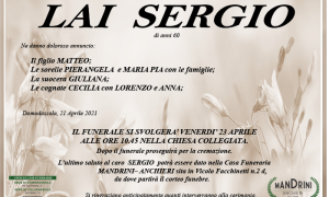 FUNEBRE LAI SERGIO