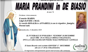 FUNEBRE MARIA PRANDINI