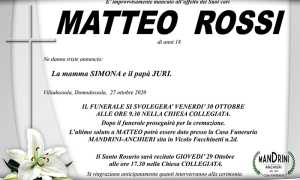 FUNEBRE MATTEO ROSSI