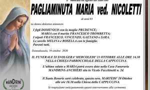 FUNEBRE PAGLIAMINUTA MARIA