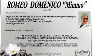 FUNEBRE ROMEO DOMENICO