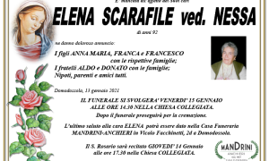 FUNEBRE SCARAFILE ELENA