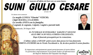 FUNEBRE SUINI GIULIO CESARE