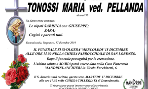 FUNEBRE TONOSSI MARIA