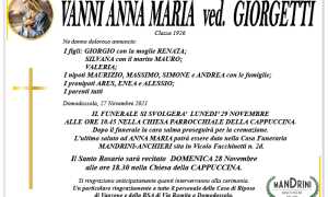 FUNEBRE VANNI ANNA MARIA