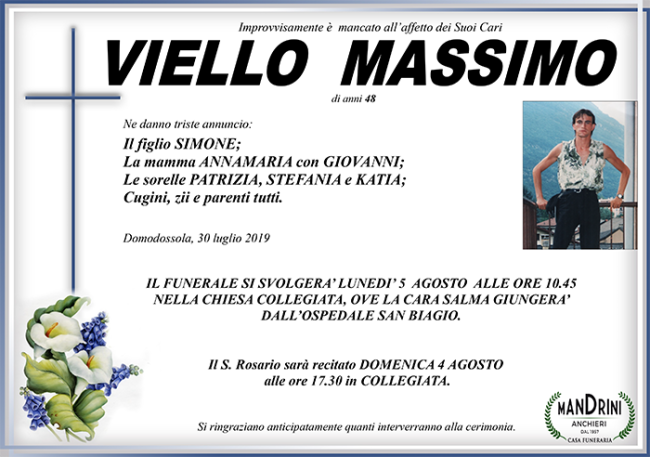 FUNEBRE VIELLO MASSIMO