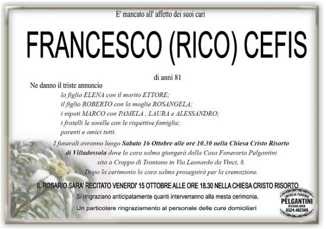 Francesco Rico Cefis
