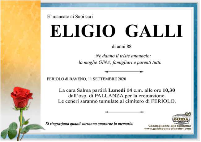 GALLI ELIGIO