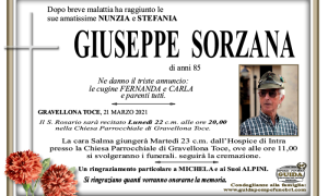 GIUSEPPE SORZANA