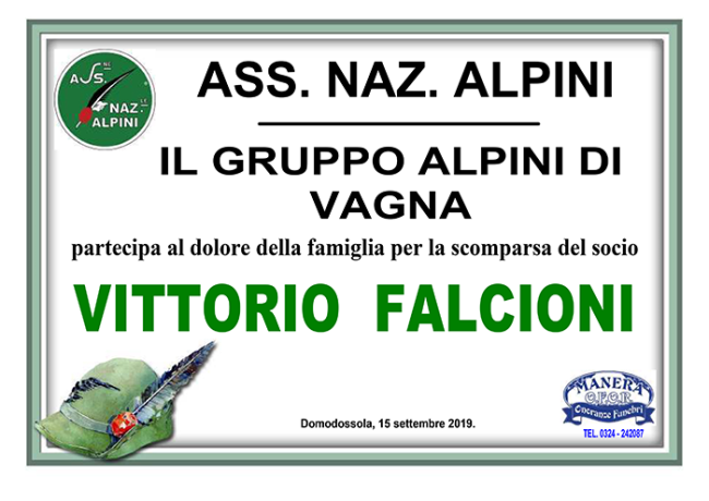 GRUPPO ALPINI VAGNA Falcioni 1