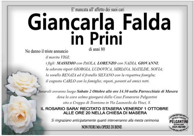 Giancarla Falda in Prini