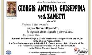 Giorgis Antonia Giuseppina ved. Zanetti