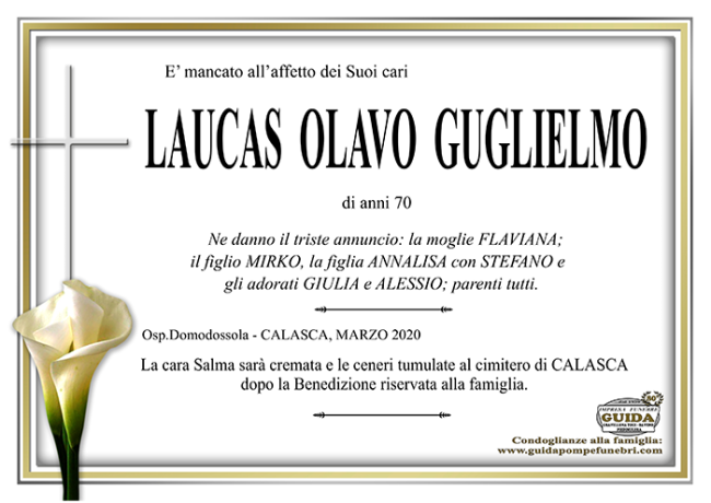 LAUCAS guglielmo