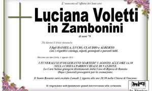 Luciana Voletti in Zambonini