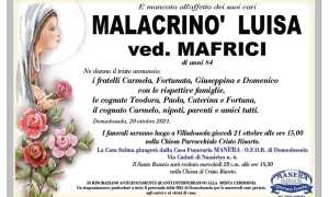 Malacrino Luisa ved. Mafrici