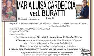 Maria Luisa Cardeccia ved. Buratti