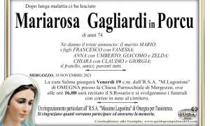 Mariarosa Gagliardi in Porcu