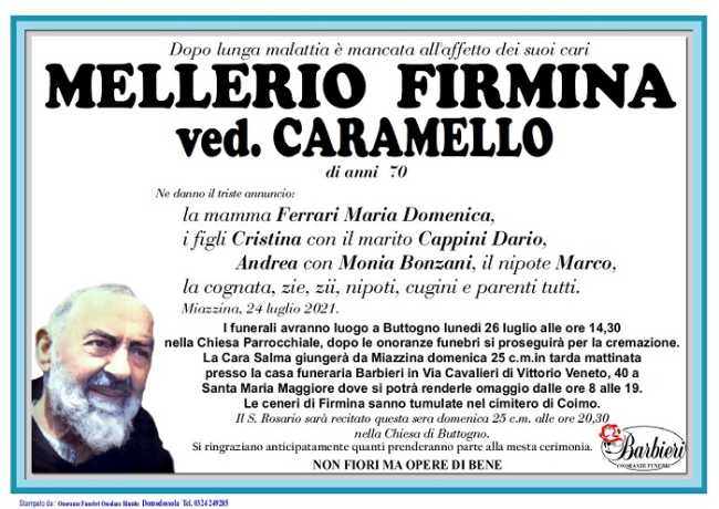 Mellerio Firmina ved. Caramello