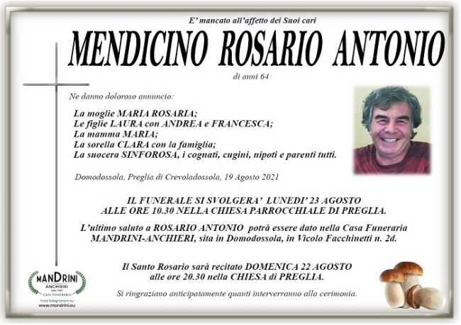 Mendicino Rosario Antonio