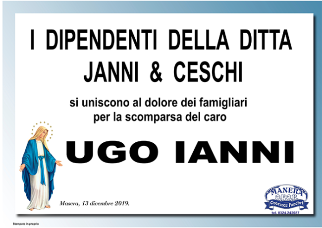 PARTECIPAZIONE Dipendenti ditta Janni Ceschi