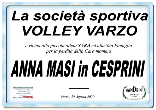 PARTECIPAZIONE VOLLEY VARZO