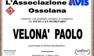 PARTECIPAZIONI AVIS PER VELONA